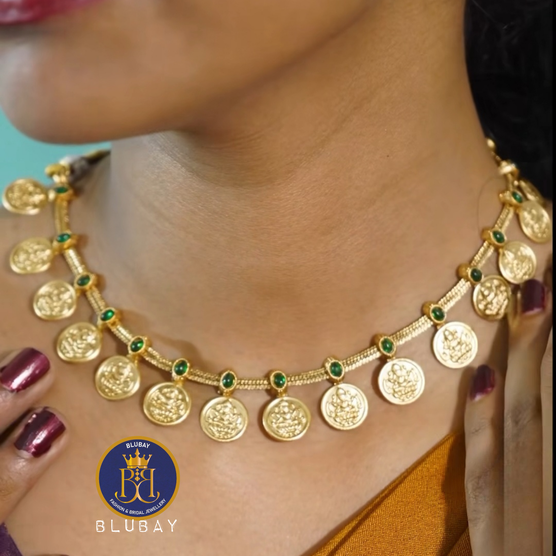 Kasu mala 2025 with beads